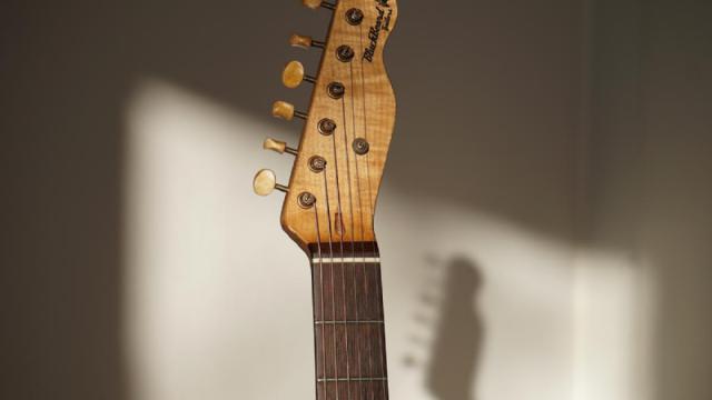 Blackbeard Guitar used for Giev'oers Beach