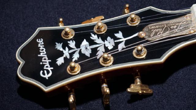 Epiphone Les Paul guitar used on Hyperspace Echo